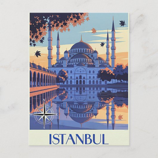 Carte Postale Istanbul, Turkey travel  (Devant)