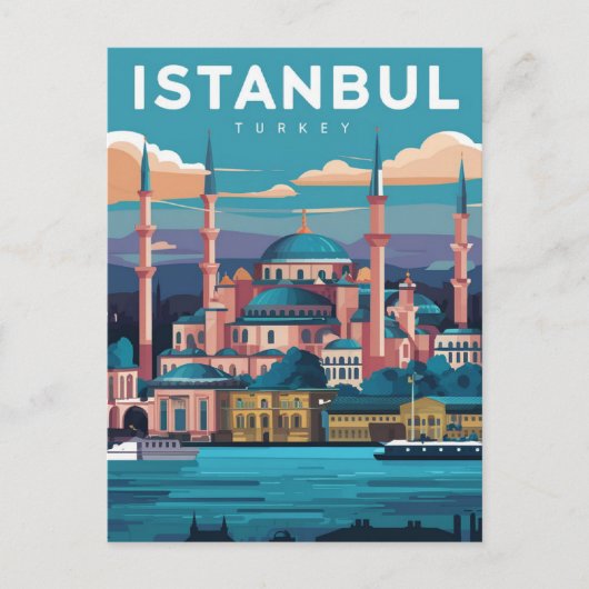 Carte Postale Istanbul Turquie (Devant)