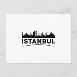 Carte Postale Istanbul Turquie City Cityscape Skyline Idée cadea