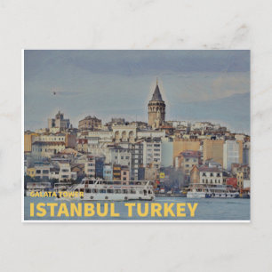 Carte Postale Istanbul Turquie   Tour de Galata