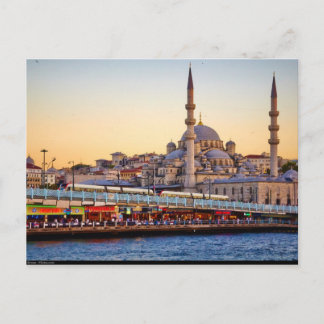 Carte postale Istanbul, Turquie, vue du Bosphore