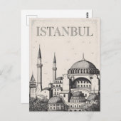 Carte Postale Istanbul vintage (Devant / Derrière)