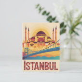 Carte Postale Istanbul vintage (Debout devant)