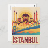 Carte Postale Istanbul vintage (Devant / Derrière)
