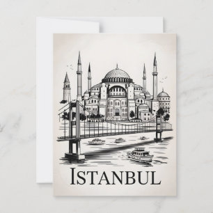 Carte Postale Istanbul vintage