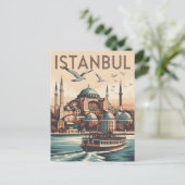 Carte Postale Istanbul vintage (Debout devant)