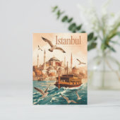Carte Postale Istanbul vintage (Debout devant)