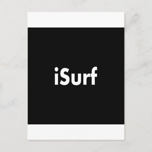 Carte Postale iSurf (Devant)