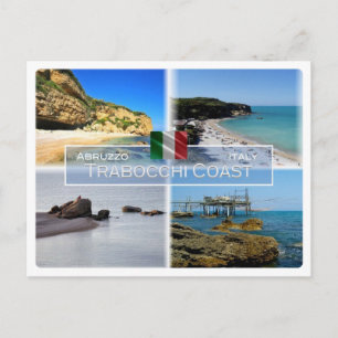 Carte Postale IT Italie - Abruzzes - Côte Trabocchi -