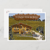 Carte Postale It Italie cabane alpine Utia de Borz Hütte Dolomit (Devant / Derrière)