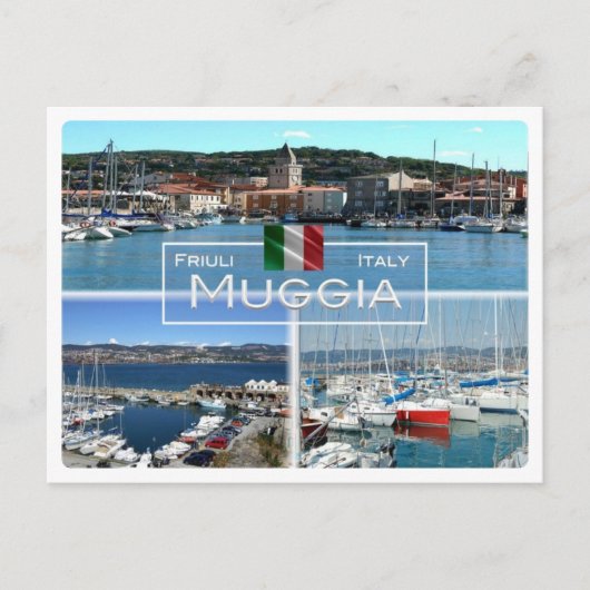 Carte Postale IT Italie - Friuli Venezia Giulia - Muggia - (Devant)