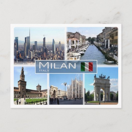Carte Postale IT Italie - Italia - Milan - (Devant)