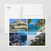 Carte Postale IT Italie - Italia - Positano - (Devant / Derrière)