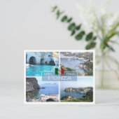Carte Postale IT Italie - Latium - Ponza - (Debout devant)