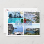 Carte Postale IT Italie - Latium - Ponza - (Devant / Derrière)