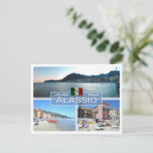 Carte Postale IT Italie - Ligurie - Alassio - (Debout devant)