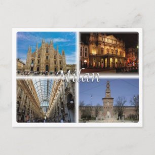Carte Postale IT Italie - Milan Milano - Lombardie -