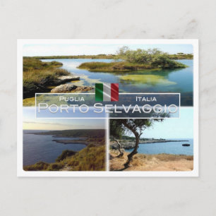 Carte Postale IT Italie - Pouilles - Porto Selvaggio -
