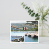 Carte Postale IT Italie - Pouilles - Pouilles - Santa Maria di L (Debout devant)