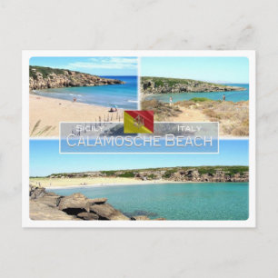 Carte Postale IT Italie - Sicile - Calamosche Beach -