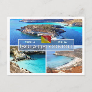 Carte Postale IT Italie - Sicile - Isola dei Conigli -