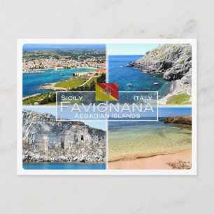 Carte Postale IT Italie - Sicile - Isole Egadi - Favignana -