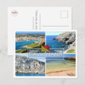 Carte Postale IT Italie - Sicile - Isole Egadi - Favignana - (Devant / Derrière)