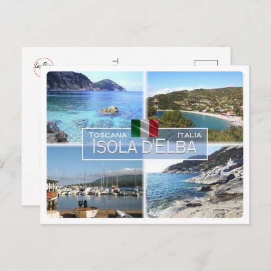 Carte Postale IT Italie - Toscane - Isola D'Elba - (Devant / Derrière)