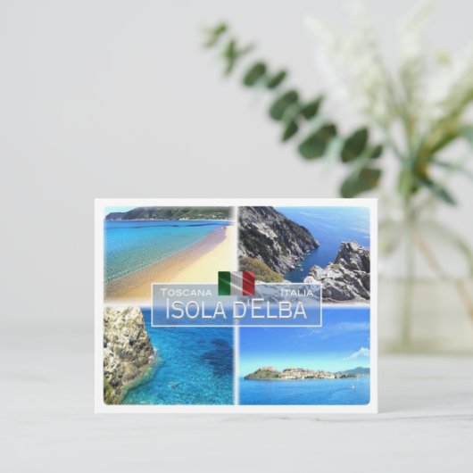 Carte Postale IT Italie - Toscane - Isola D'Elba - (Debout devant)