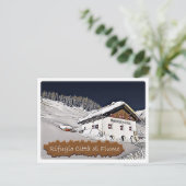 Carte Postale It Italy - chalet alpine Citta di Fiume - Dolomiti (Debout devant)