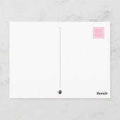 Carte Postale 'It must be love' Kitty Chat Custom (Dos)