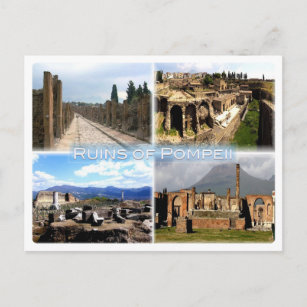 Carte Postale IT Naples - Pompéi - Ruines de Pompéi - Hafen -