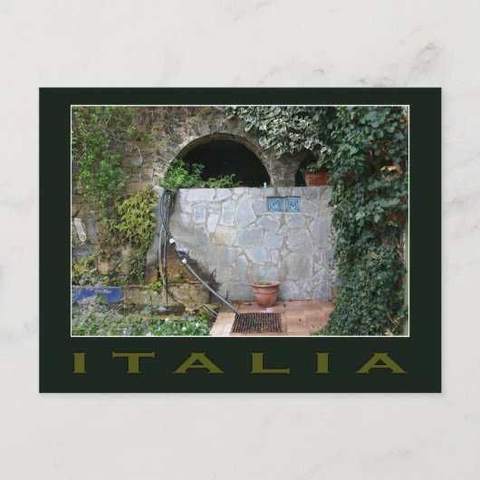 Carte postale Italia Romantique (Devant)