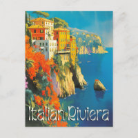 Italian Riviera Retro Voyage