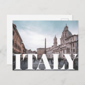 Carte Postale italie (Devant / Derrière)