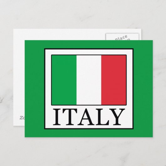 Carte Postale Italie (Devant / Derrière)