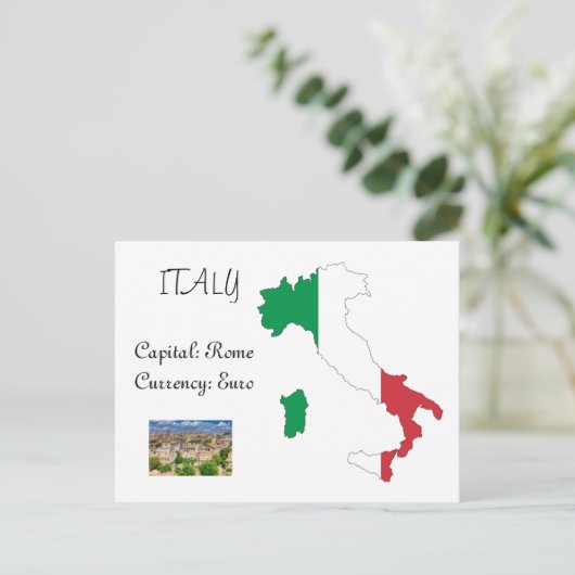 Carte Postale Italie (Debout devant)