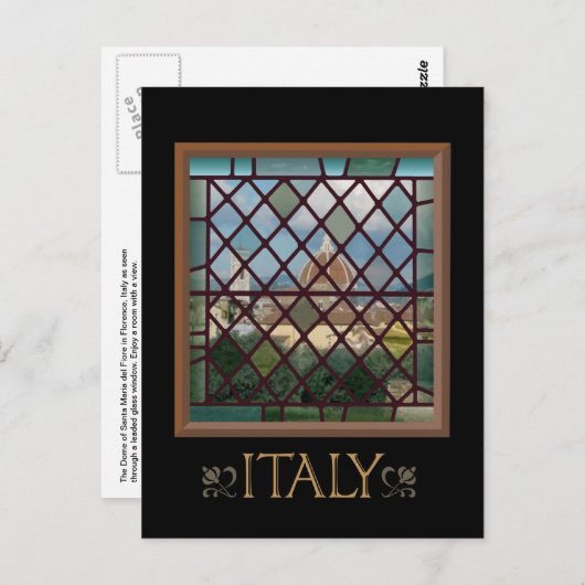 Carte postale Italie (Devant / Derrière)