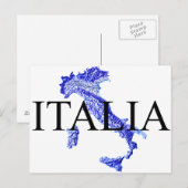 Carte Postale Italie (Devant / Derrière)