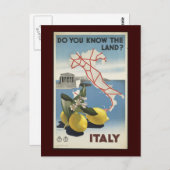 Carte Postale Italie (Devant / Derrière)