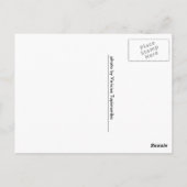 Carte Postale Italie (Dos)