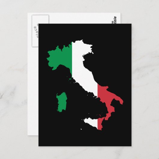 Carte Postale Italie (Devant / Derrière)