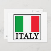Carte Postale Italie (Devant / Derrière)
