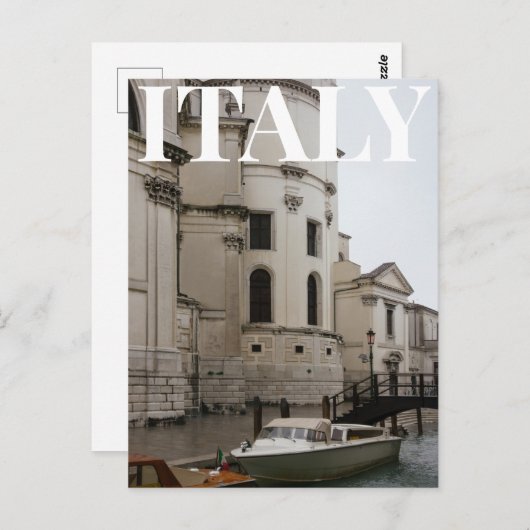 CARTE POSTALE ITALIE (Devant / Derrière)