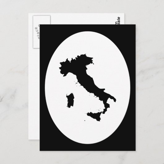 Carte Postale Italie (Devant / Derrière)