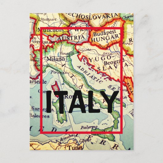 Carte Postale Italie (Devant)