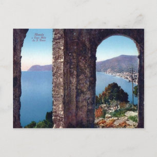 Carte Postale Italie, Alassio, Vue sur la Méditerranée