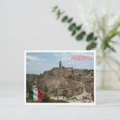 Carte Postale Italie - Basilicate - Les Sassi de Matera - (Debout devant)