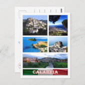 Carte Postale Italie - Calabre - Mosaïque - (Devant / Derrière)