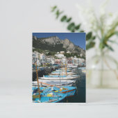 Carte Postale ITALIE, Campanie, (Baie de Naples), CAPRI : Marina (Debout devant)